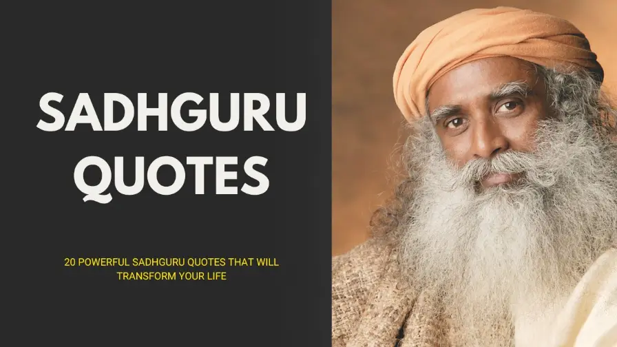 Powerful Sadhguru Quotes